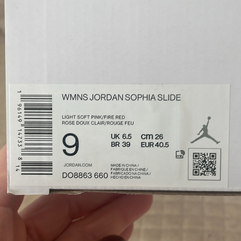 Jordan Sophia Slides-With Box-Worn Once--Size 9 - image 6